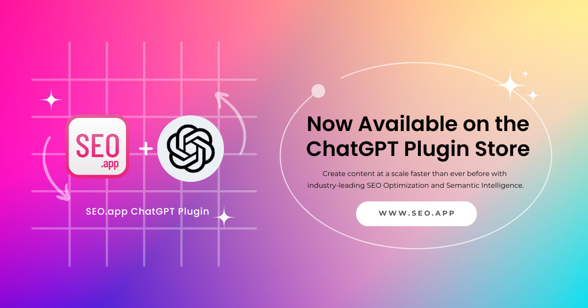 SEO.app - The World's First SEO Plugin for ChatGPT